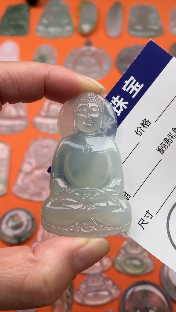 【闪购商品】翡翠颈饰未镶嵌大日