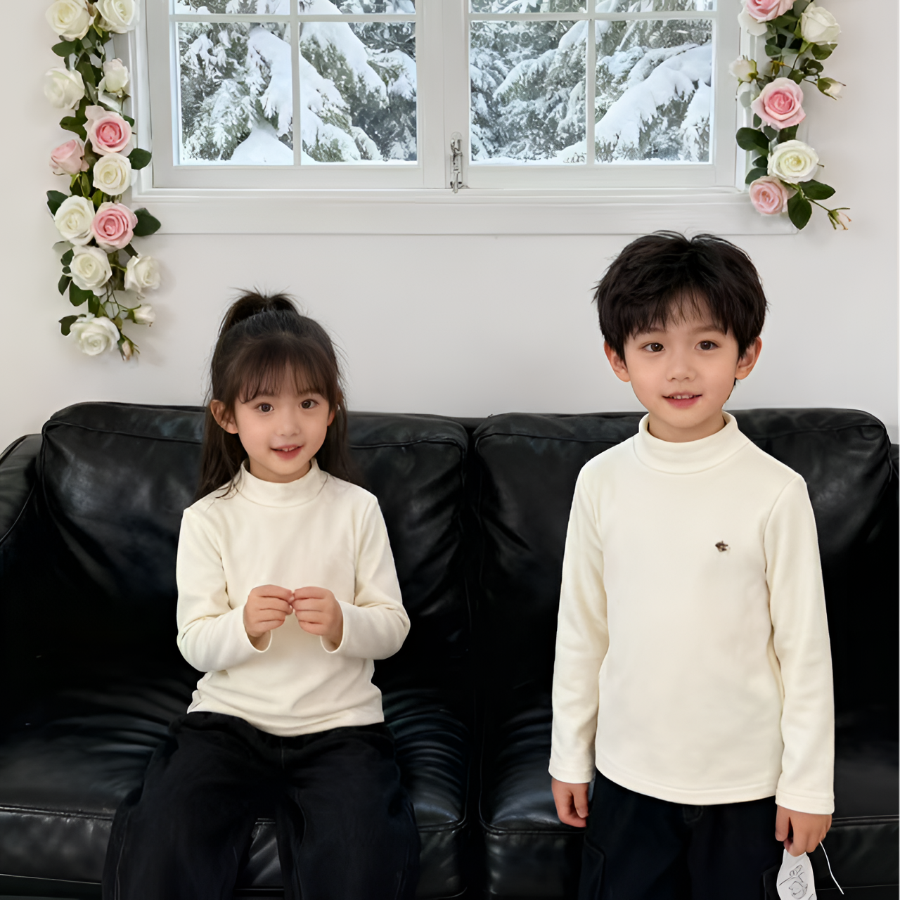 1918高龄打底男童女童冬季加厚打底