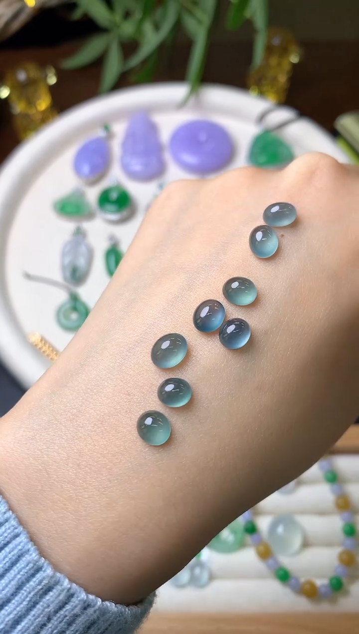 【闪购商品】定制翡翠未镶嵌 裸石