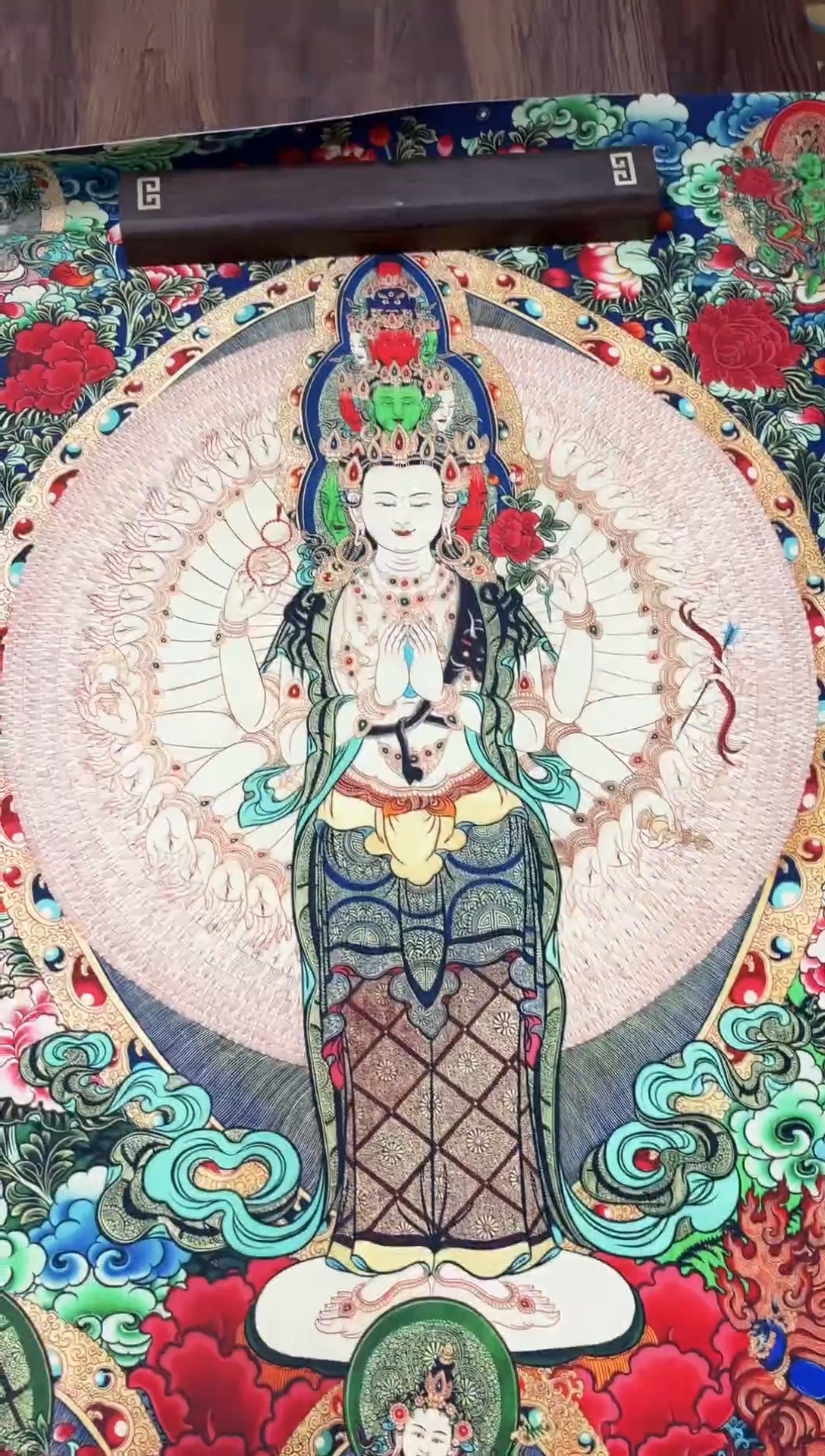 卷轴画老三的唐卡tk16