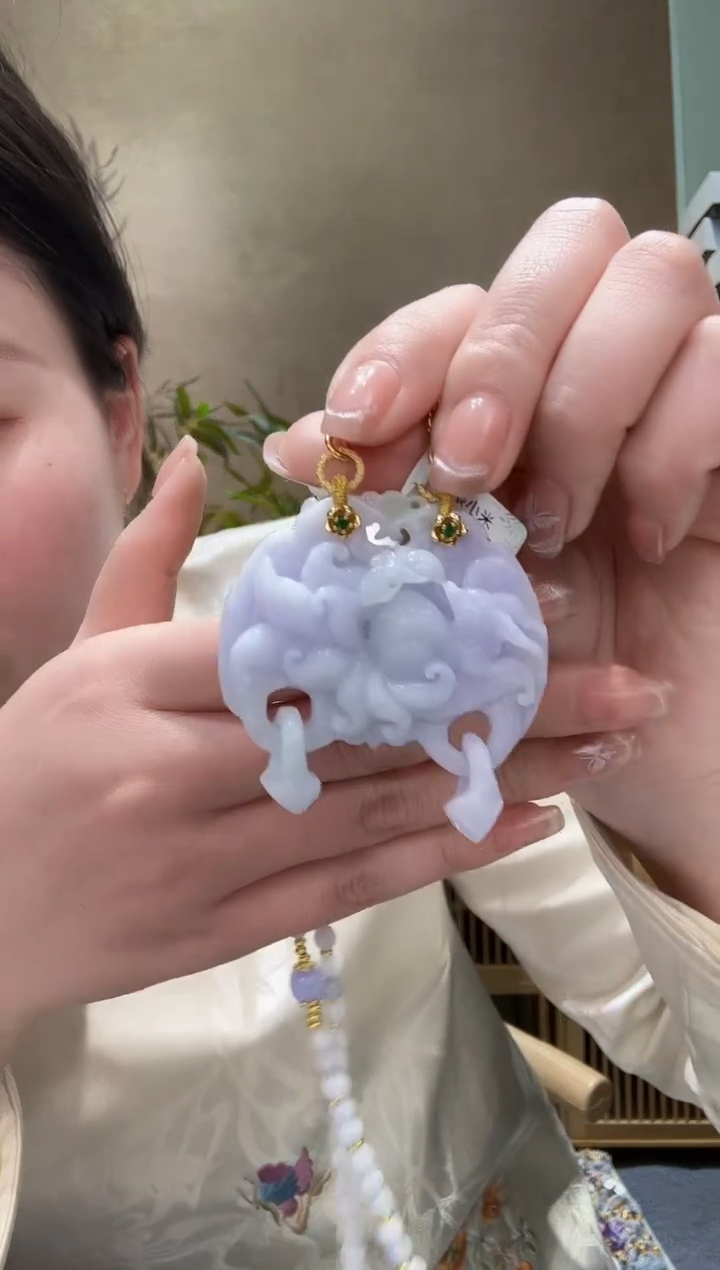 【闪购商品】翡翠颈饰未镶嵌吊坠