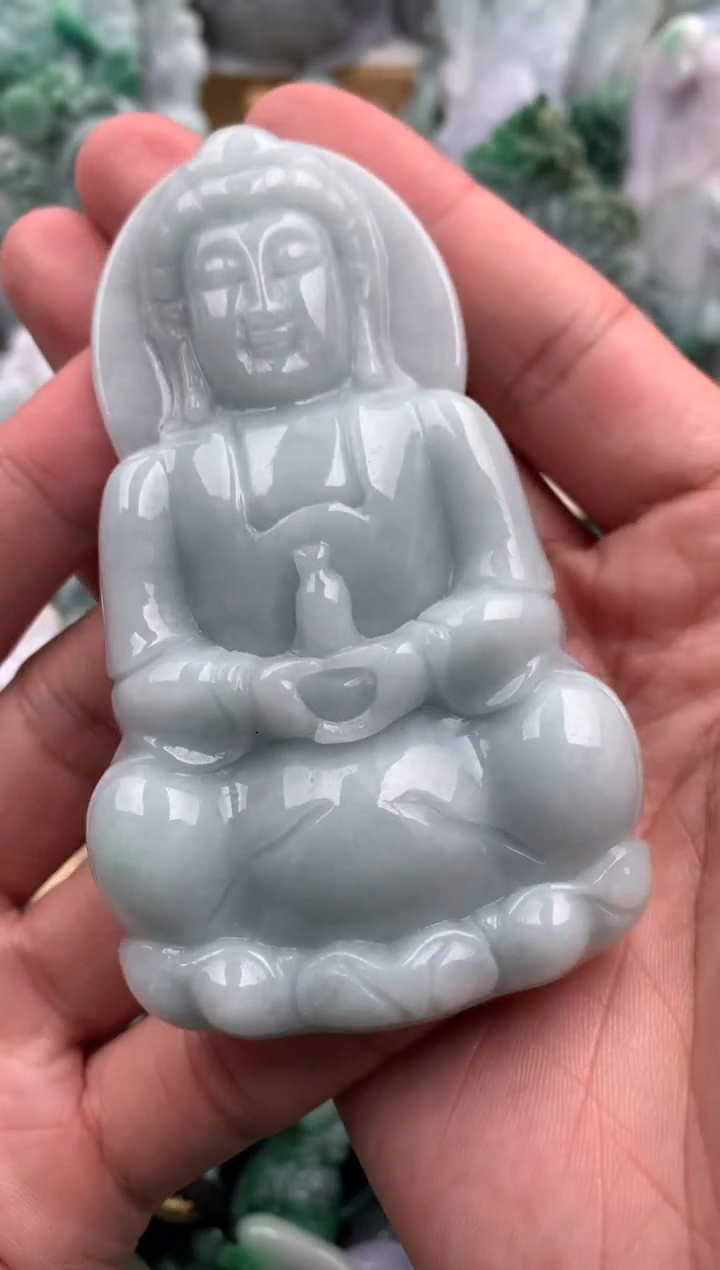 吊坠(不含链)未镶嵌翡翠1