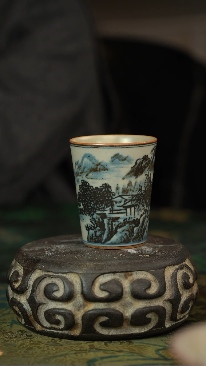 【闪购商品】初六分享好物@@朴云堂山水杯