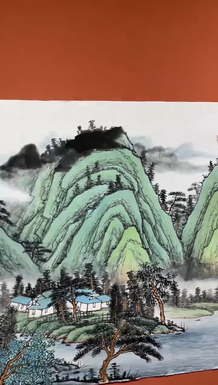 【闪购商品】国画郑乐华绘画手绘作品4-17