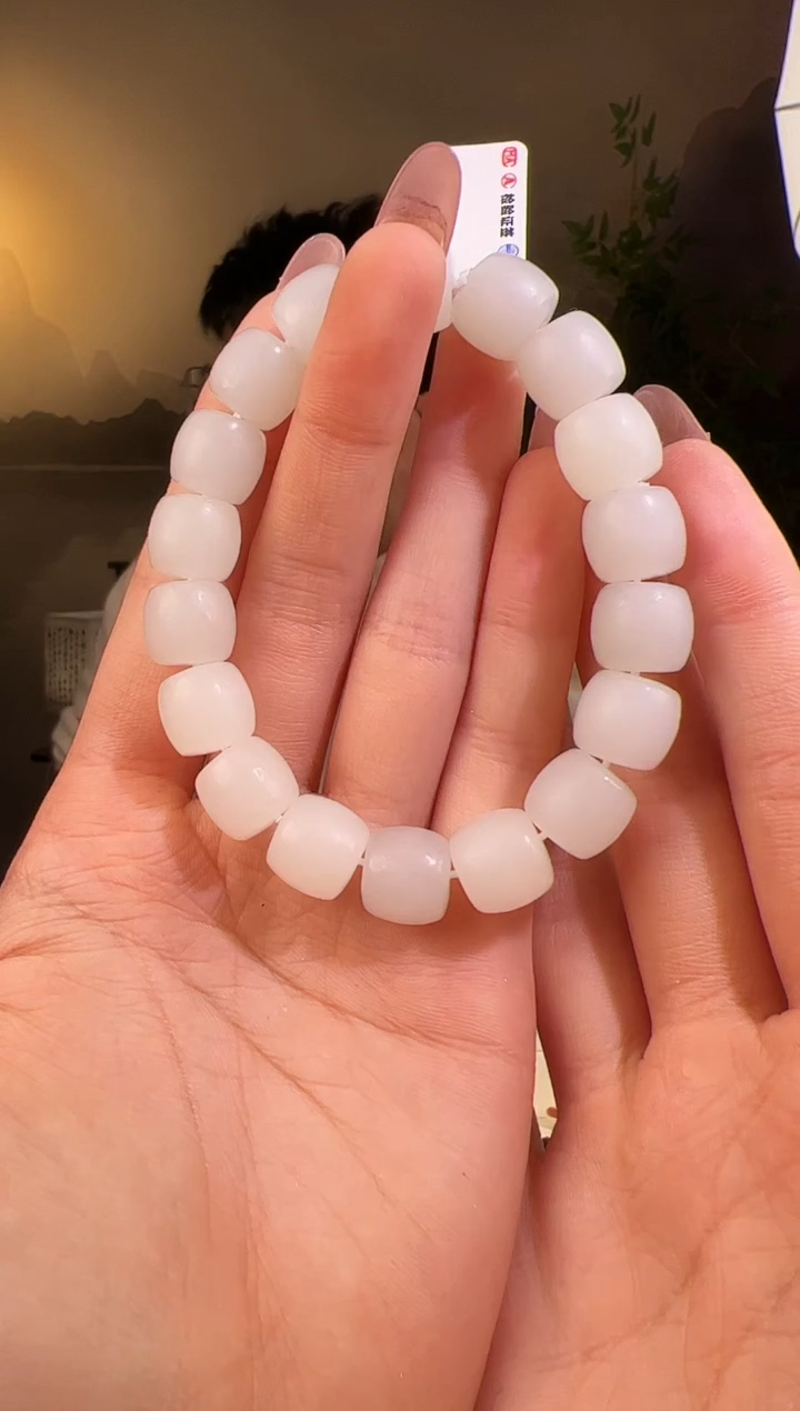 【闪购商品】和田玉手串未镶嵌手串P直切