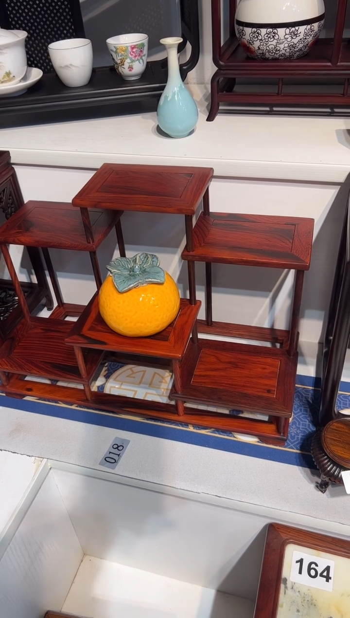 【闪购商品】红酸枝木类端景台底座