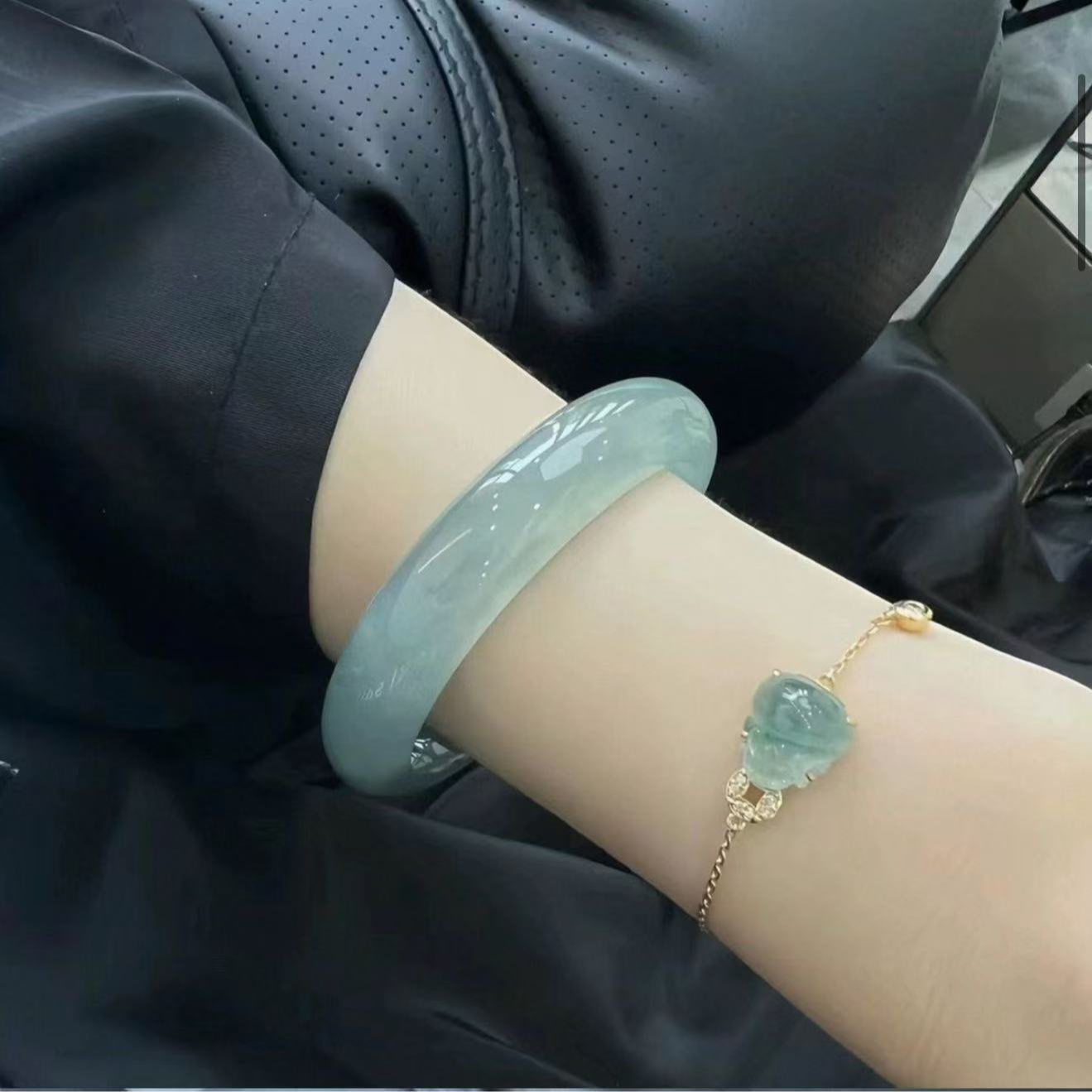 益智手镯瑞丽风圆形甜美风手镯时尚