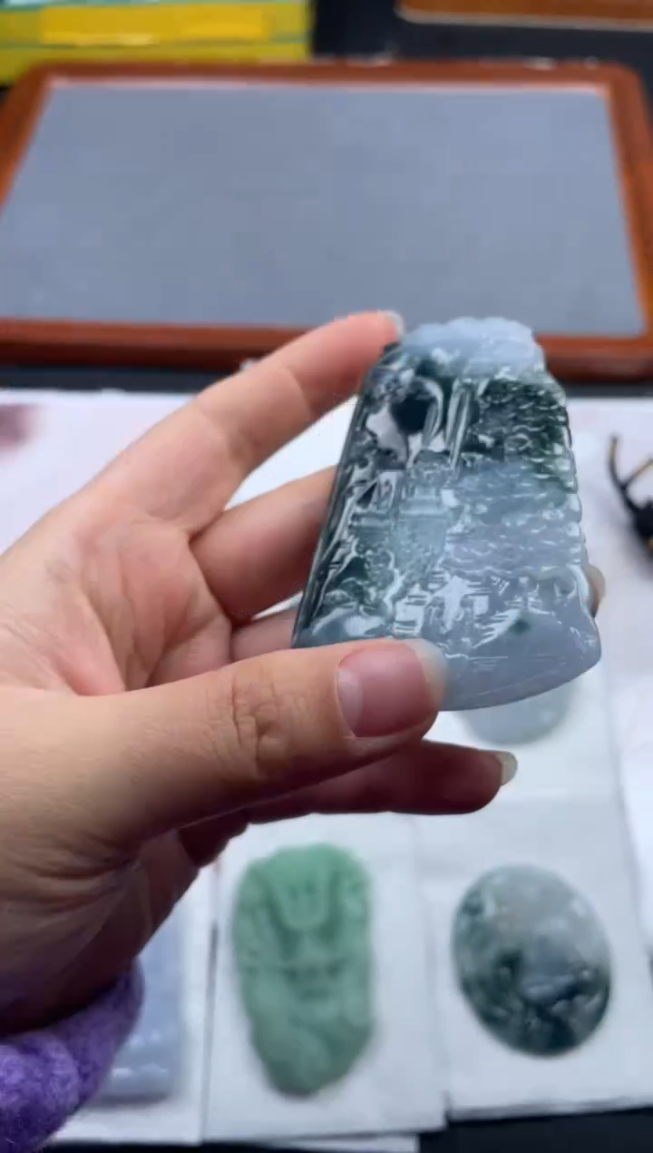 【闪购商品】定制翡翠未镶嵌01-16HDJT01288