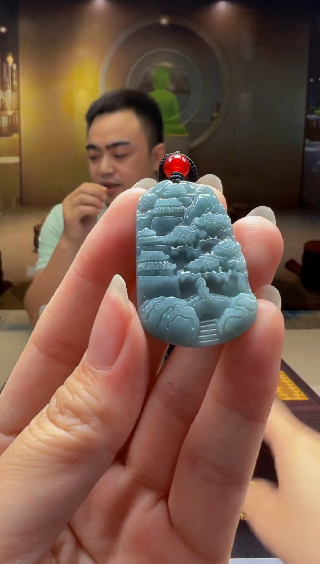 翡翠未镶嵌颈饰RB2025-6-20-39