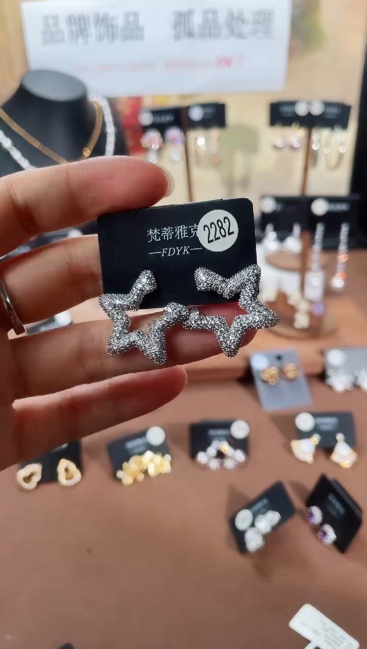 合金925银锆石梵2282