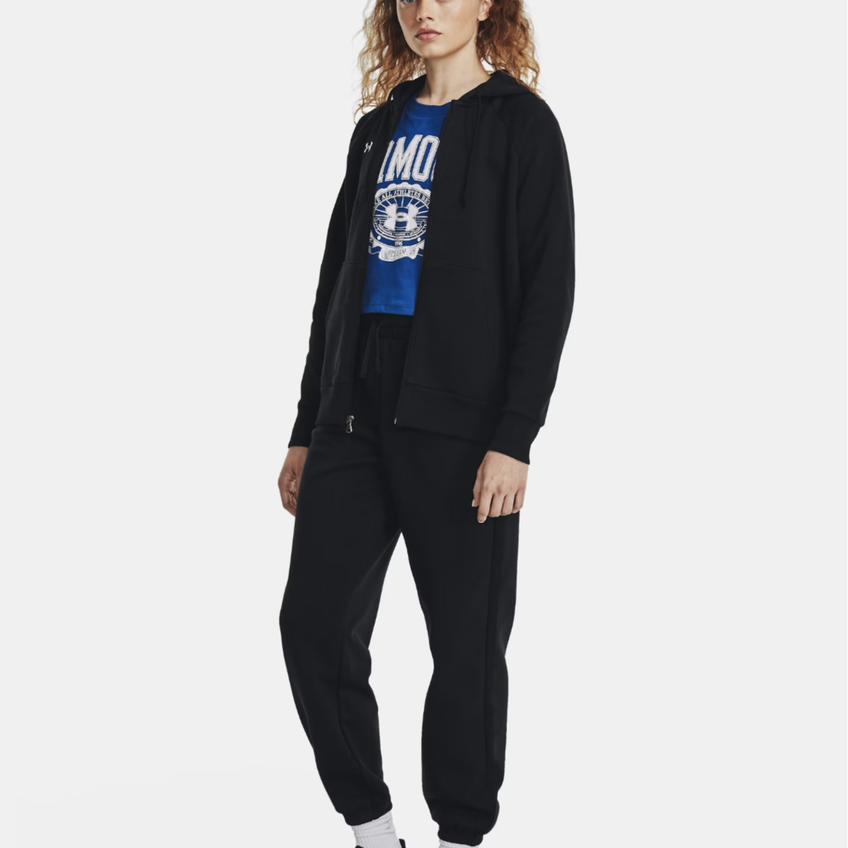 Under Armour/安德玛女款 女款 加绒卫裤 刺绣标 