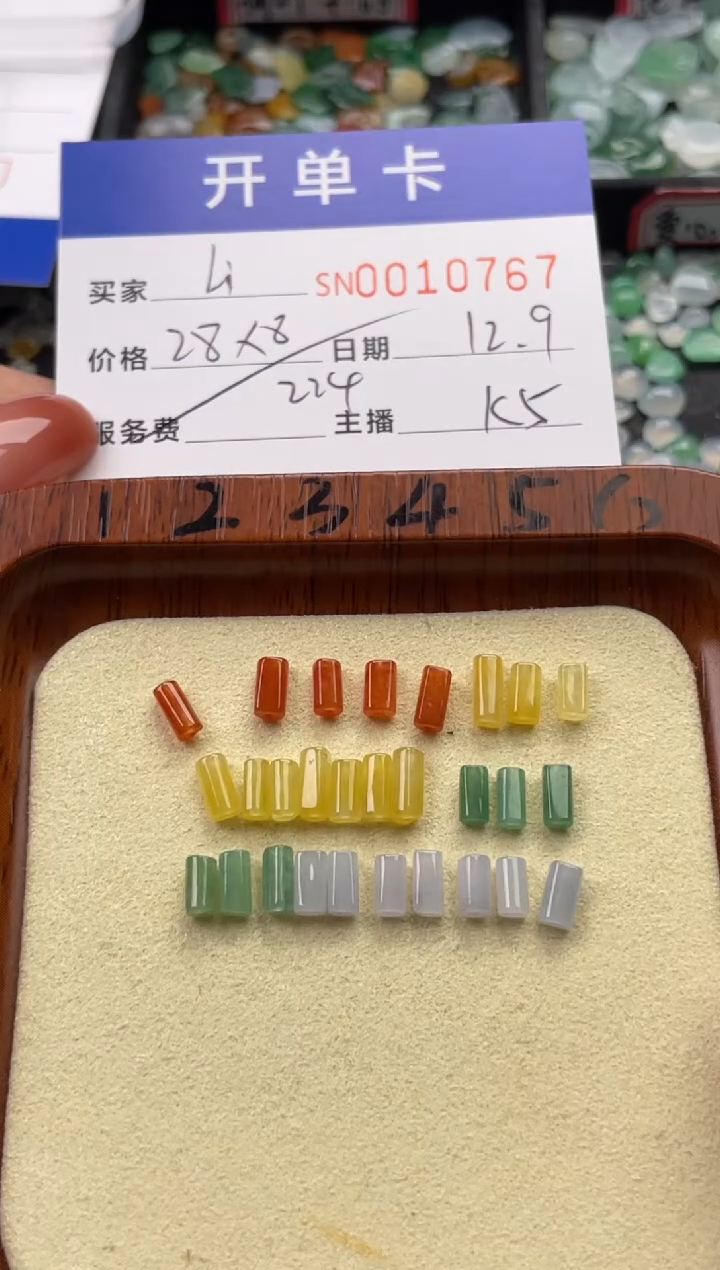 颈饰未镶嵌翡翠L***a10767