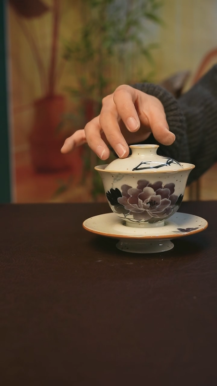 【闪购商品】景德镇陶瓷杯碗柴烧多人