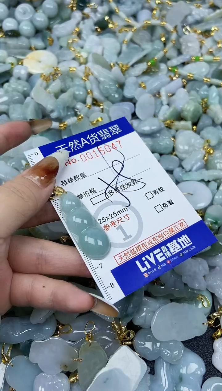 【闪购商品】翡翠颈饰未镶嵌天然A货翡翠