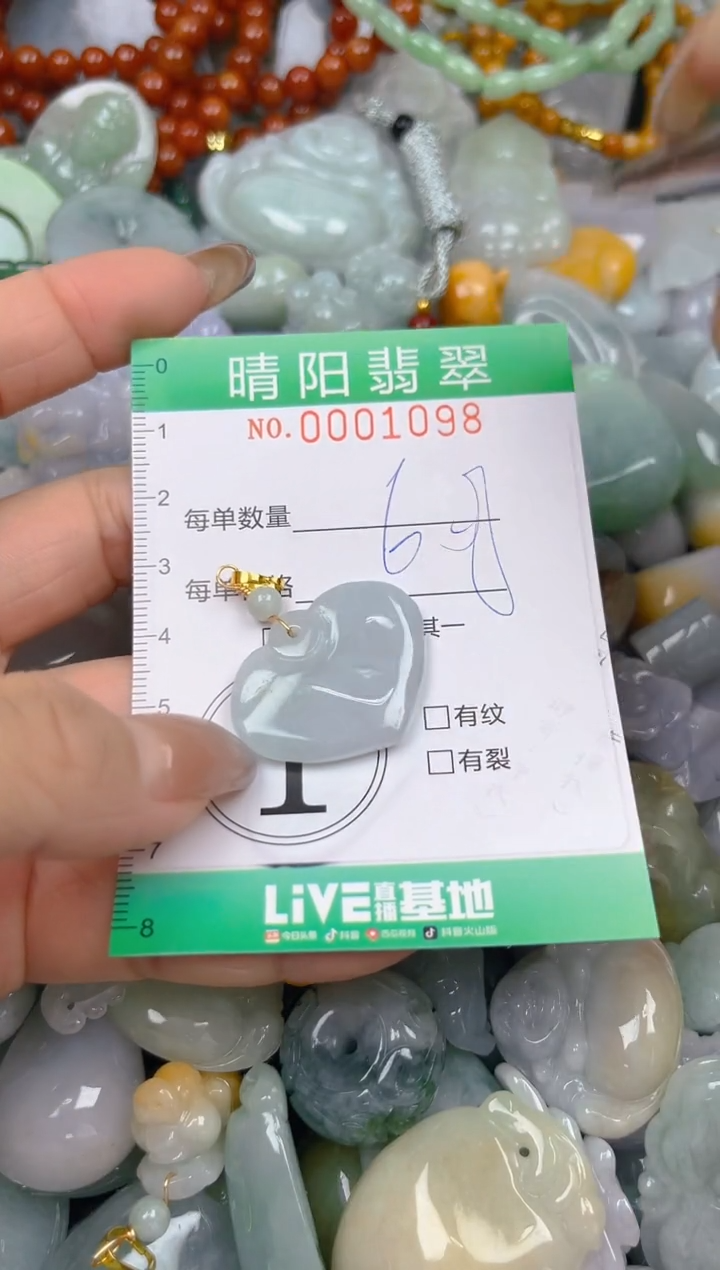 颈饰未镶嵌翡翠闪购0001098