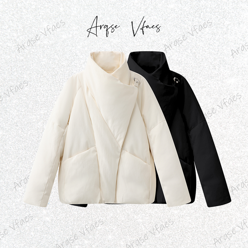 [ARQSEVFAES正品]—2025冬新款保暖搭扣羽绒服时尚女外套AR004008