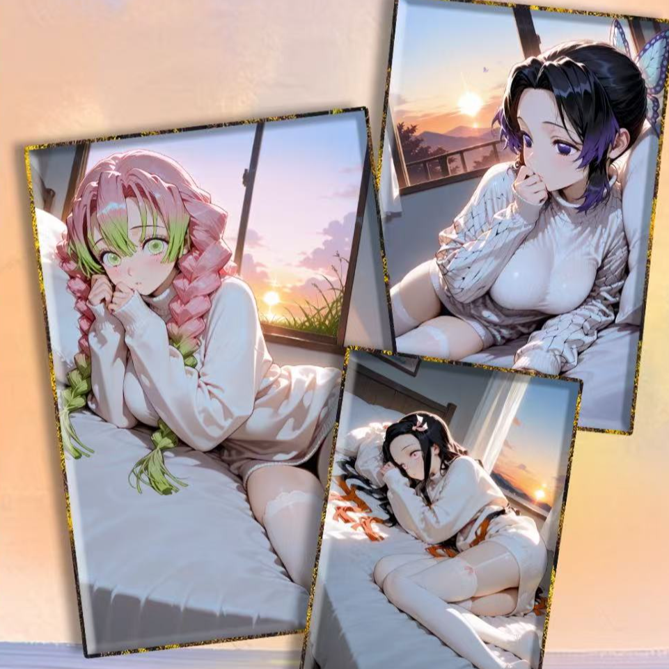 【不出自推一直开】可心文创《鬼灭之刃》亚克力工艺色纸一弹盲盒代拆