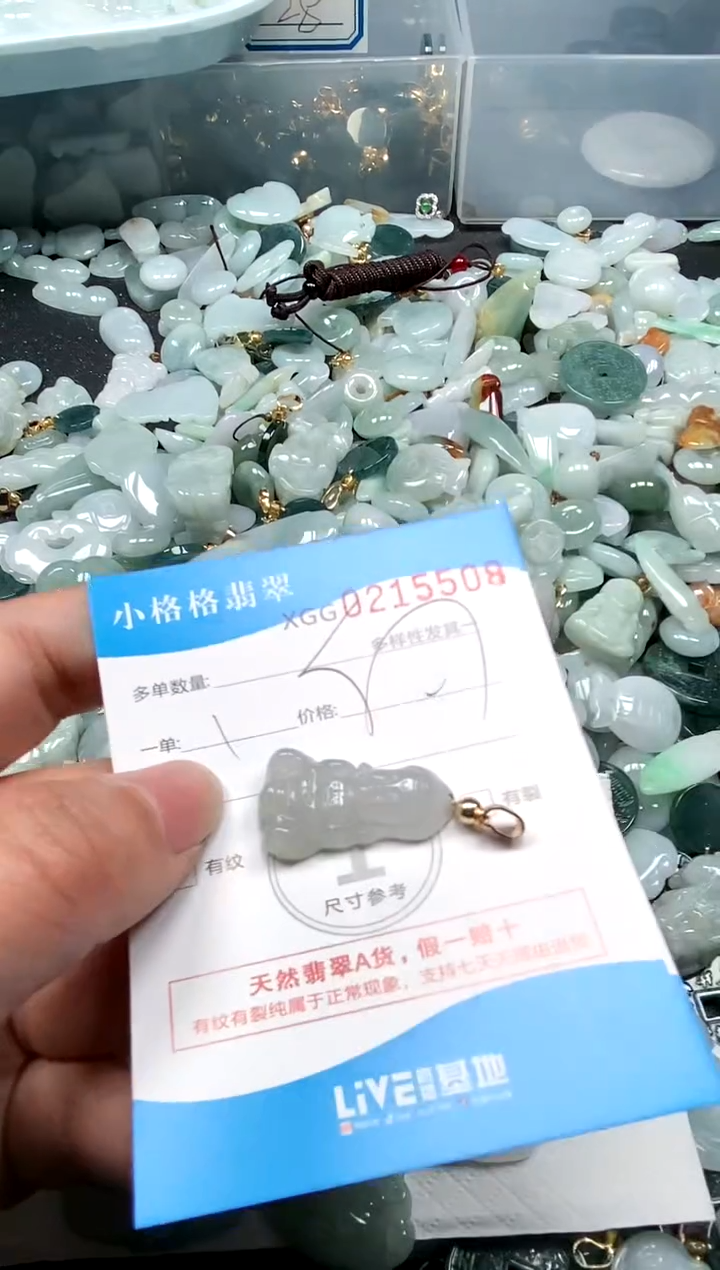 【闪购商品】翡翠颈饰未镶嵌闪购商品0215508