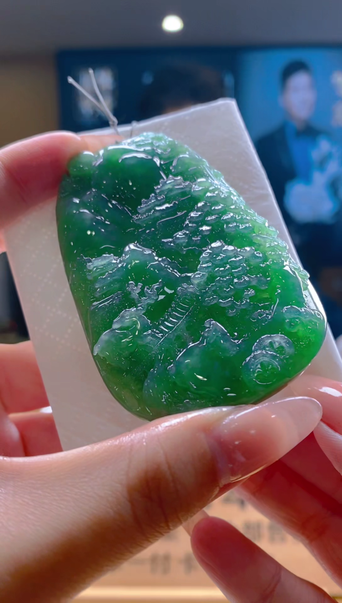 【闪购商品】定制翡翠未镶嵌SW毛货翡翠HM00067