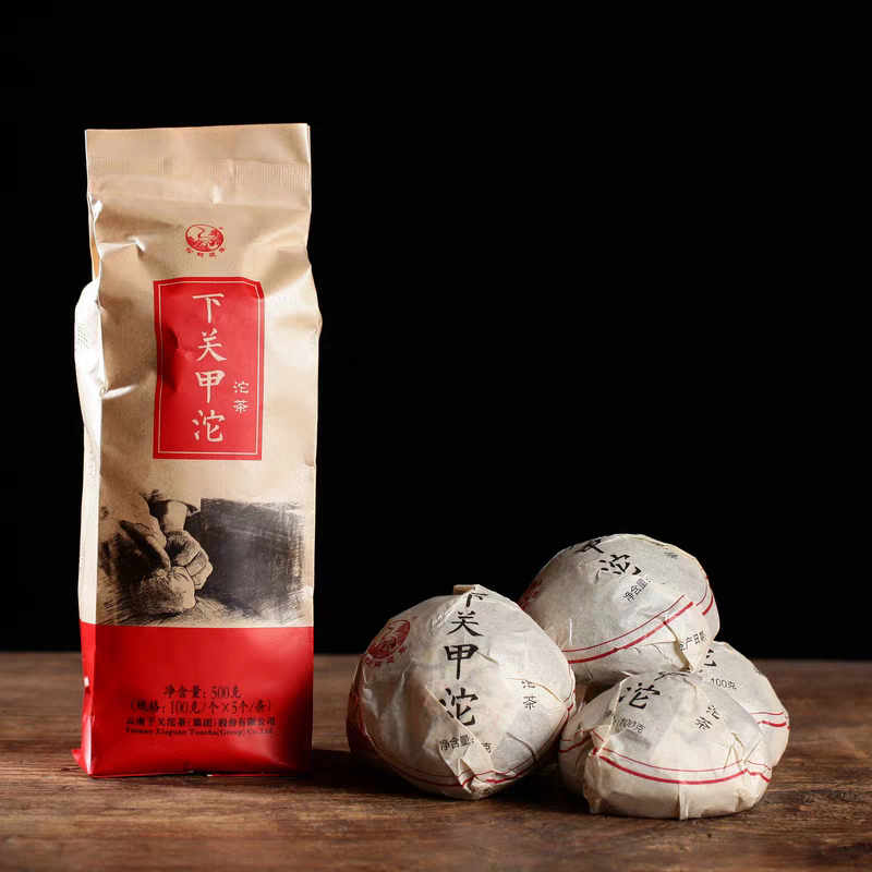 下关沱茶 下关2018年甲沱便装 甲便 500克/条 普洱生茶