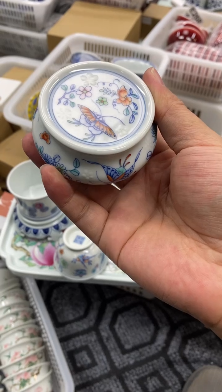 陶瓷景德陶瓷茶具盖置