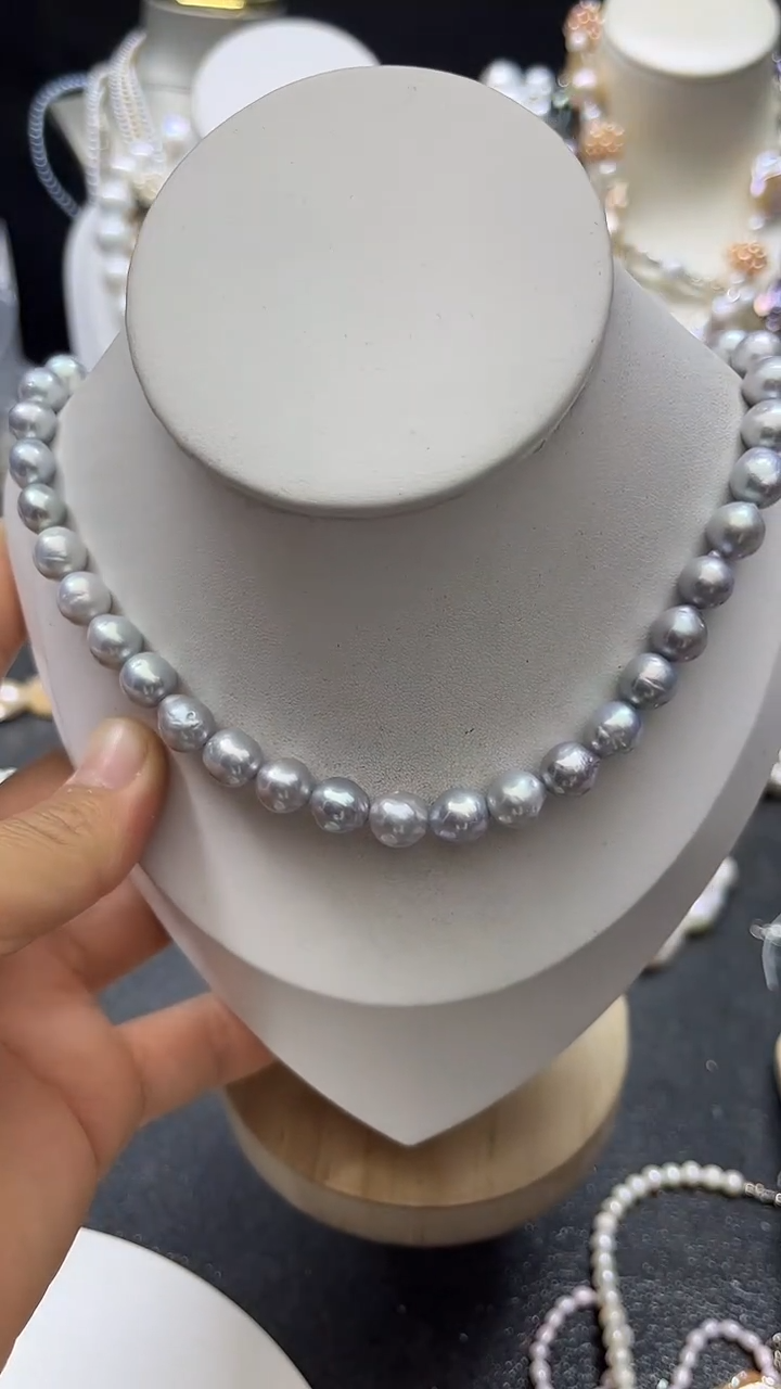 颈饰未镶嵌淡水珍珠多人