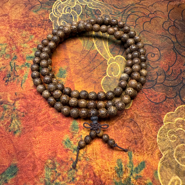 增香沉香木A089多圈108颗手串8mm-无礼盒