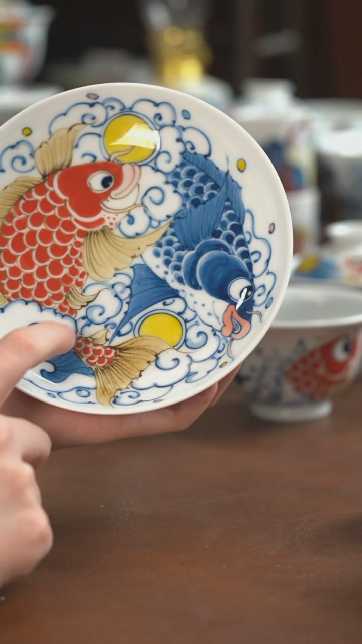 【闪购商品】昨明 陶瓷 （活动福利价）莲年有鱼壶承