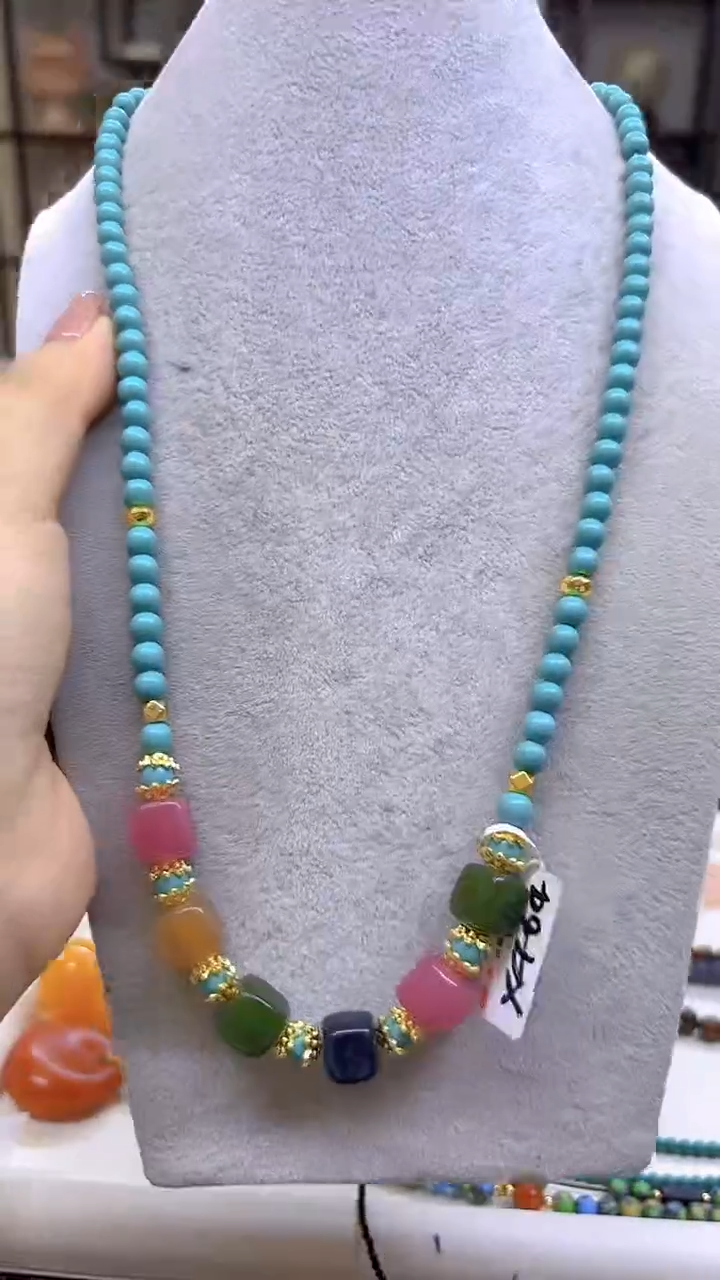 未镶嵌项链碧玺DIY款X464