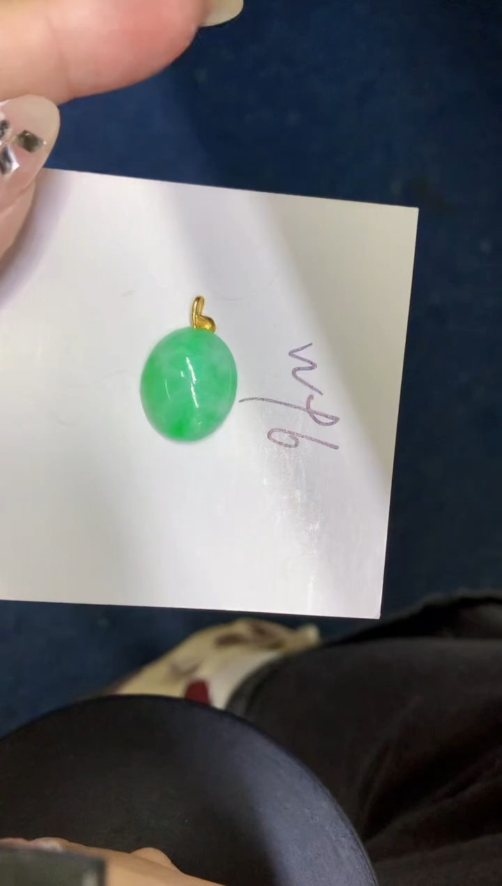 【闪购商品】翡翠颈饰18K金镶嵌000000000000