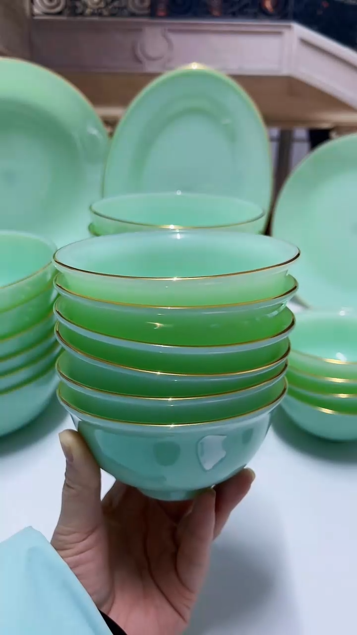 【闪购商品】... 4.5英寸玉瓷碗6个口径11.5厘米 