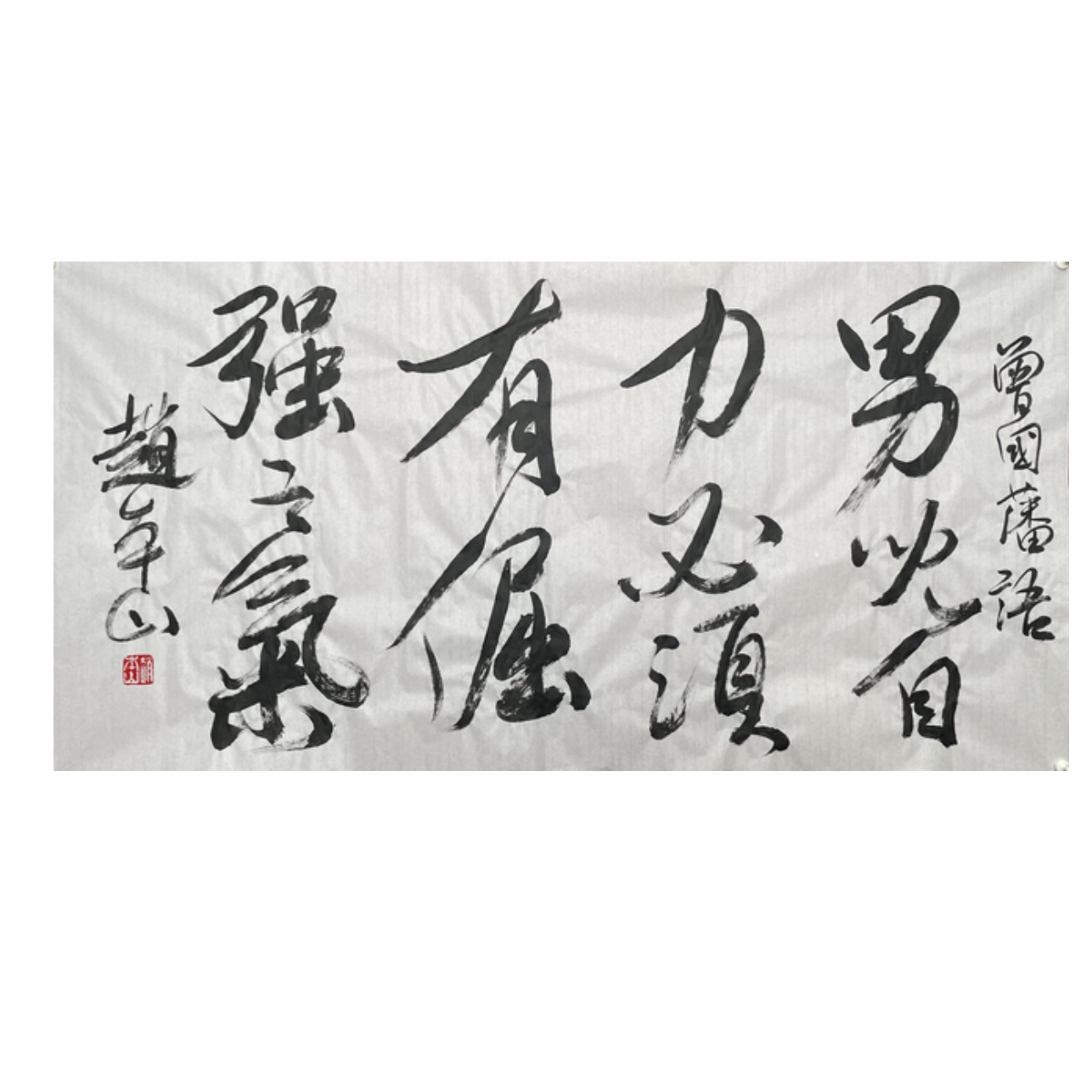 Z-R-2748 赵本山 书法 68cm*135cm 软片