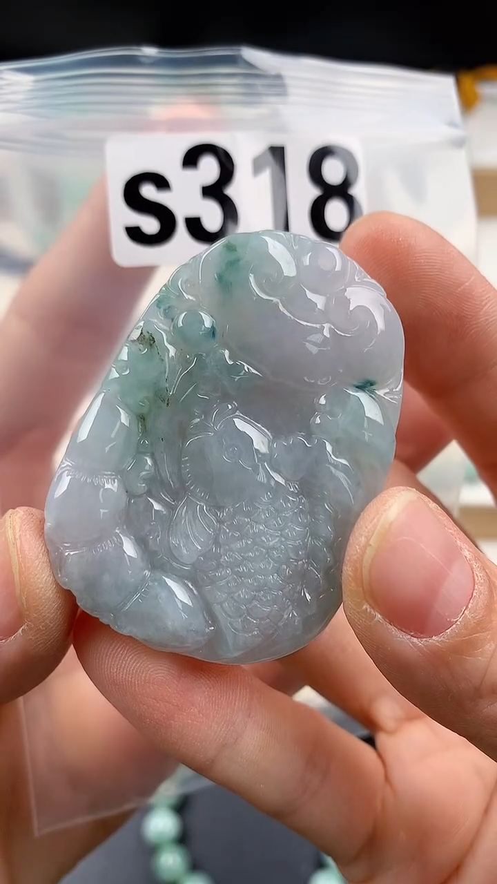 颈饰未镶嵌翡翠天然翡翠吊坠挂件