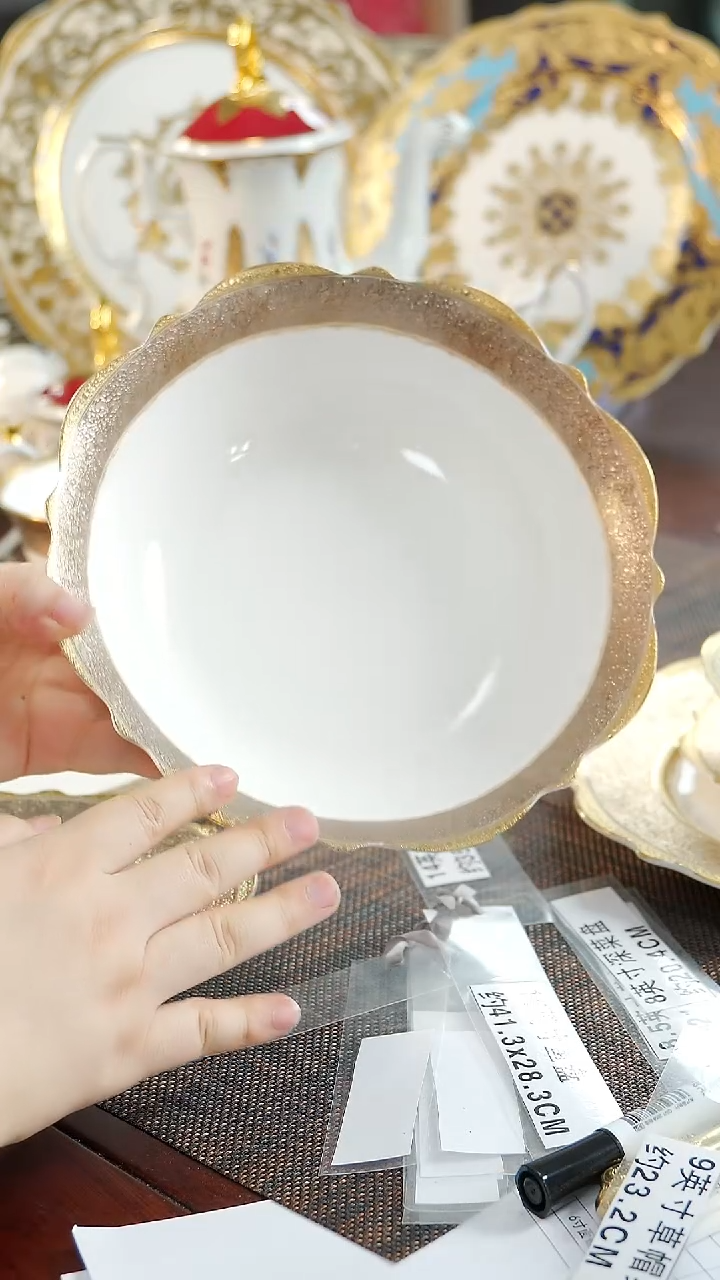 瓷片9英寸汤碗   福利价