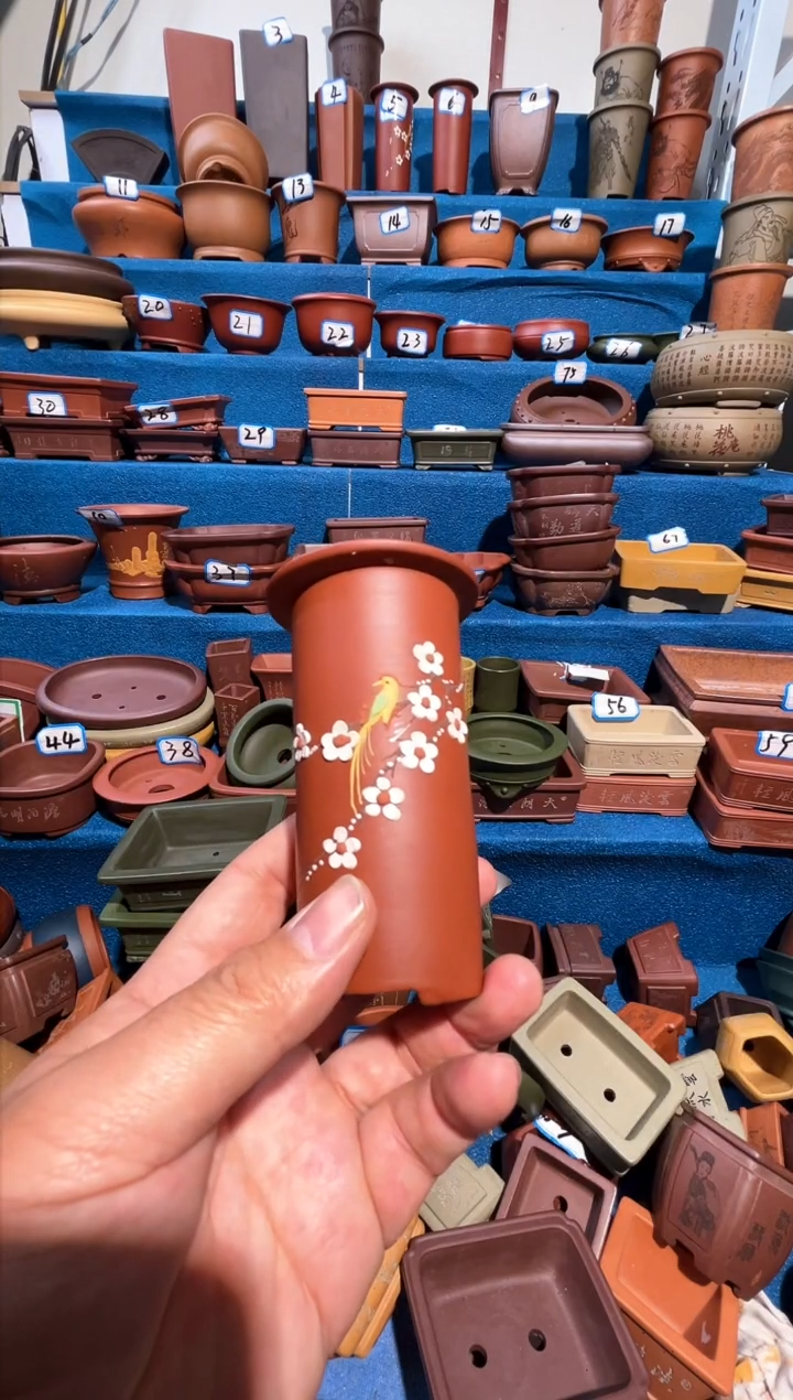 【闪购商品】紫砂紫砂花盆5*11