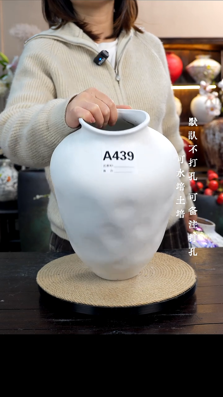 摆件陶瓷439景德镇高档陶瓷花瓶