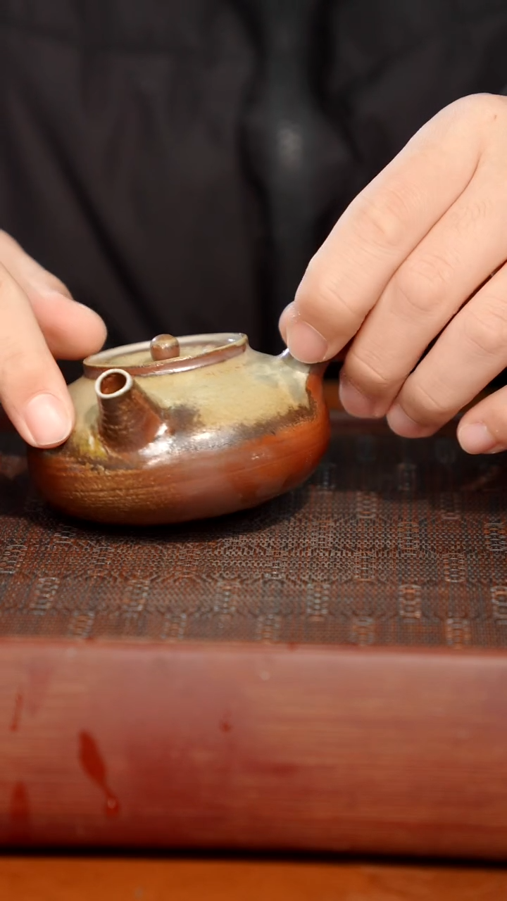 陶瓷奢瓷/瑞寅柴烧茶器（壶）1613微瑕