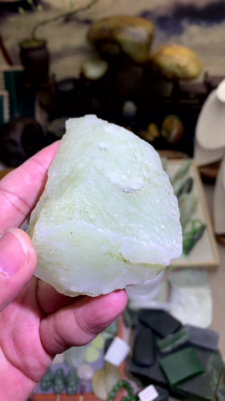 【闪购商品】和田玉颈饰未镶嵌新疆戈壁料