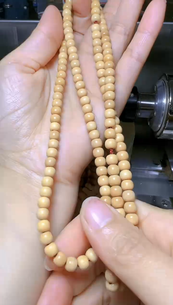 【闪购商品】菩提根/象牙果手串龙脊卡6老型脖挂 33号