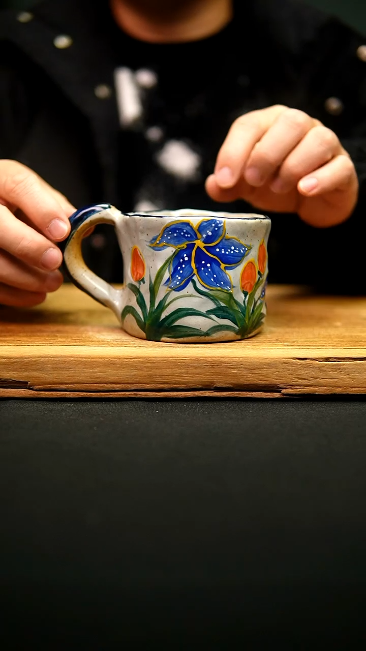 @@陶园瓷舍@@纯手工手绘@高温釉下彩