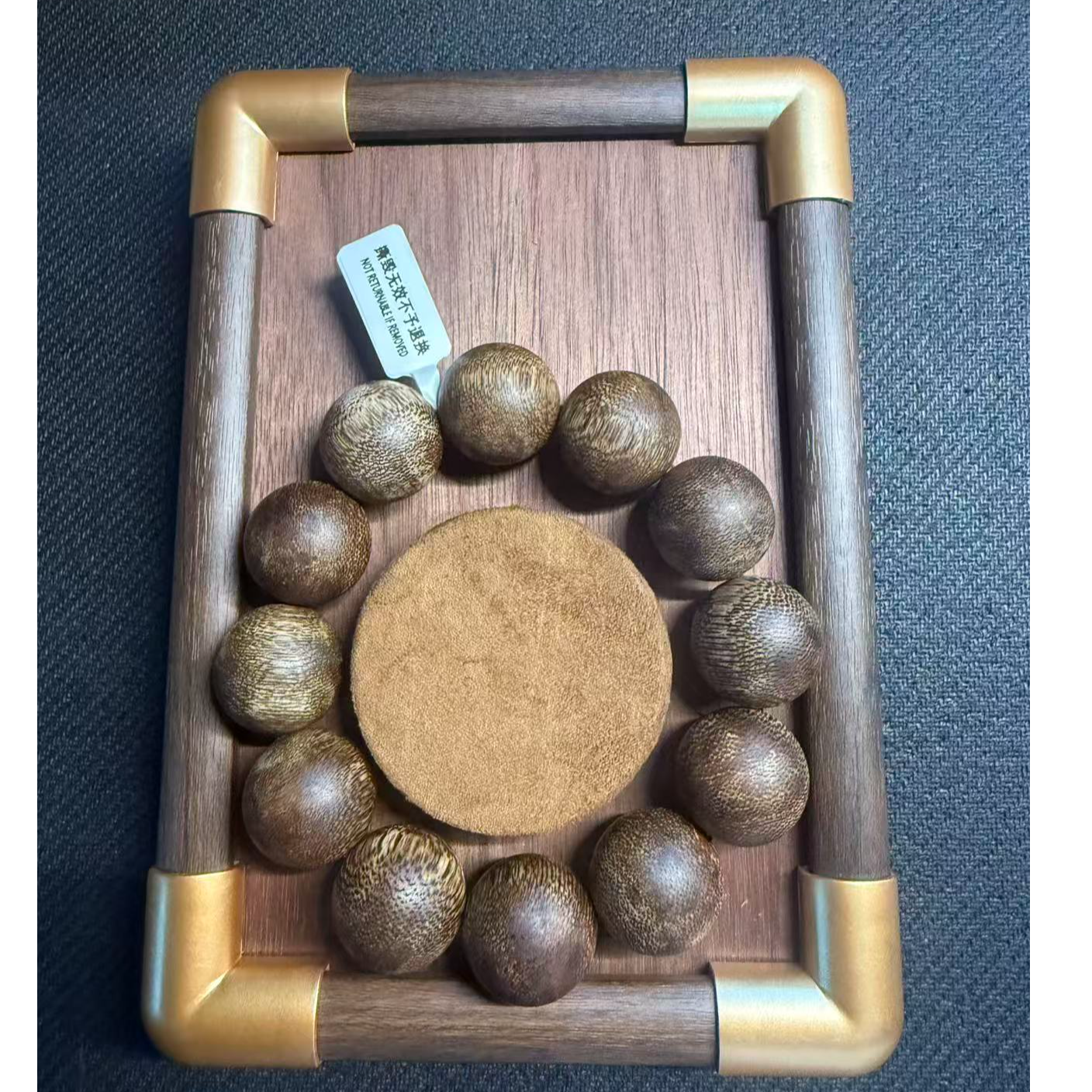 沉香沉香 蛇皮纹圆珠单圈2,0mx34g