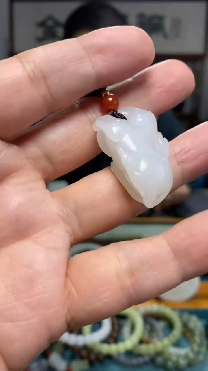 颈饰未镶嵌和田玉36