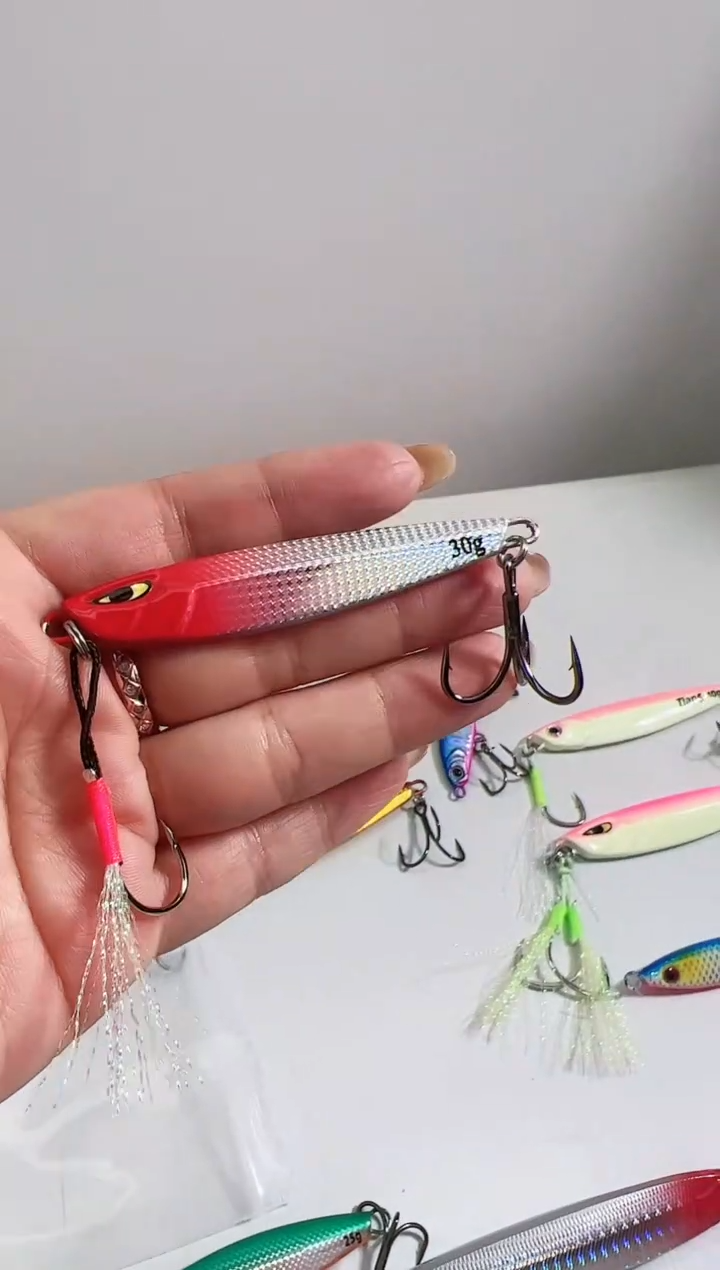 30克 旋风 铁板 路亚饵  10个