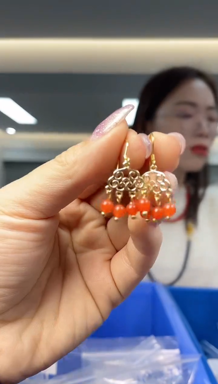 【闪购商品】南红玛瑙`银S925镶嵌多样性发一件