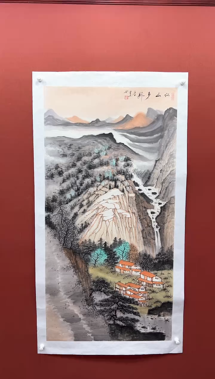 【闪购商品】国画周建真老师作品