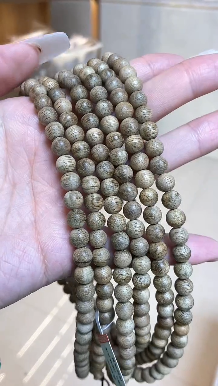 【闪购商品】沉香手串达拉干圆珠长串0.7多样性发其一