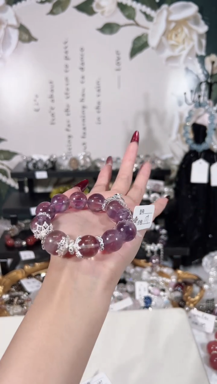 【闪购商品】水晶手链未镶嵌天然水晶默认微瑕，多样性发货发其一