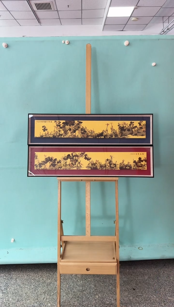 版画崔先生荷风盛世千秋精品绘画作品