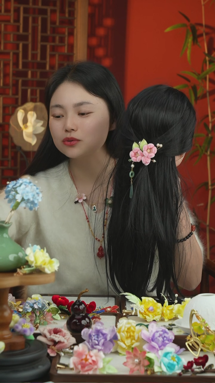 刺绣闪购纯手工非遗国风饰品