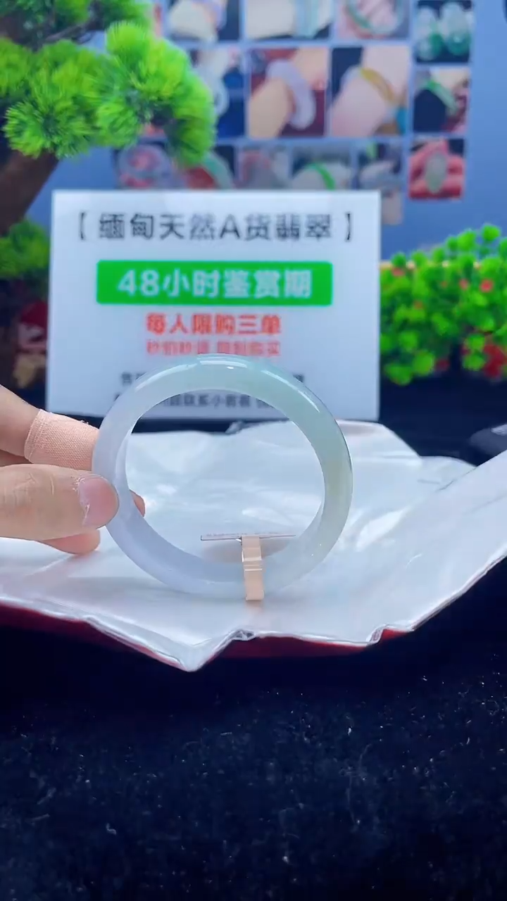 【闪购商品】翡翠手镯未镶嵌手镯5